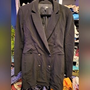 Rag & Bone Gray Wool Pea Coat Size M